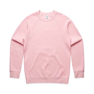 The AS Colour Supply Crew is a midweight entry level sweatshirt.  Raglan sleeves, ribbed cuffs.  S - 5XL.  Available in 11 colours ready to add your branding.