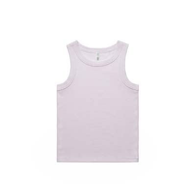The AS Colour Womens Organic Rib Tank is a heavyweight, 330gsm 95% cotton singlet.  10 colours.  XS - XL.  Great option for branded ribbed singlets from AS Colour.