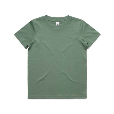 The AS Colour Kids Staple Tee is a 180GSM, 100% combed cotton kids tee. Available in 23 colours. Sizes 2 - 6. Great branded printed tees for kids.