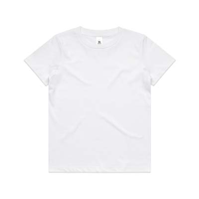 The AS Colour Kids Staple Tee is a 180GSM, 100% combed cotton kids tee. Available in 23 colours. Sizes 2 - 6. Great branded printed tees for kids.