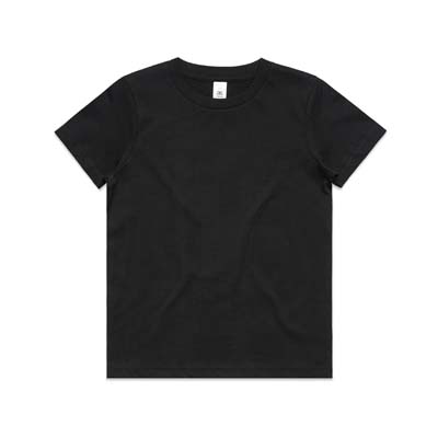 The AS Colour Staple Youth Tee is a 180GSM, 100% cotton kids tee. Available in 23 colours. Sizes 8 - 16. Great branded screen printed tees in range of colours.