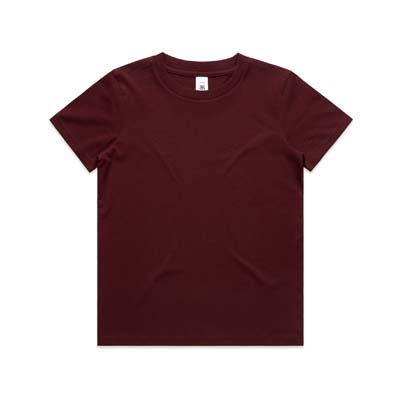 The AS Colour Staple Youth Tee is a 180GSM, 100% cotton kids tee. Available in 23 colours. Sizes 8 - 16. Great branded screen printed tees in range of colours.