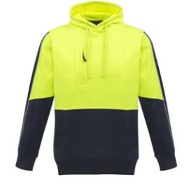 The Syzmik Unisex Hi Vis Pullover Hoodie is a warm 320gsm pullover hoodie in 6 colours. XXS - 7XL. Great branded hi vis hoodies for your team from Syzmik. This style has replaced ZT481.