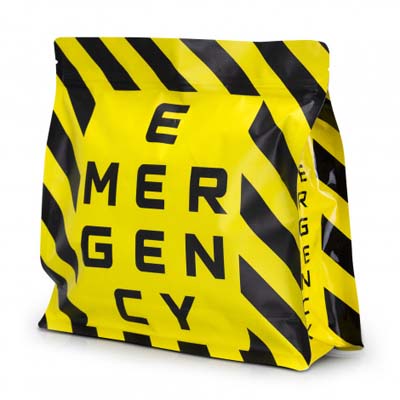 The TRENDS Foil Flat Bottom pouch is a large pouch with resealable zip lock closure. Matt or gloss finish and can include window. Full colour branding.