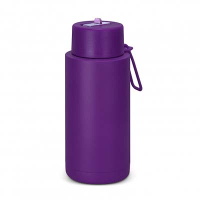 The TRENDS Aura Vacuum Bottle 1litre is a lightweight, durable, double wall stainless steel bottle.  12 colours.  Full bottle print available & engraving.