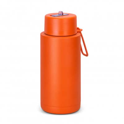 The TRENDS Aura Vacuum Bottle 1litre is a lightweight, durable, double wall stainless steel bottle.  12 colours.  Full bottle print available & engraving.