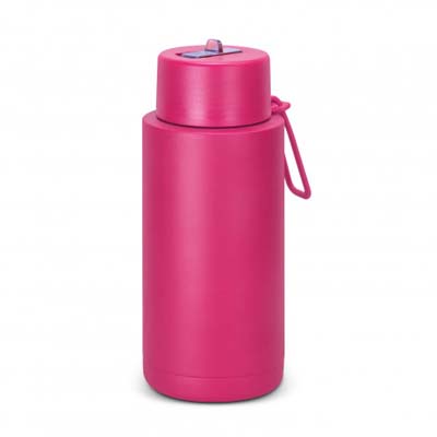 The TRENDS Aura Vacuum Bottle 1litre is a lightweight, durable, double wall stainless steel bottle.  12 colours.  Full bottle print available & engraving.