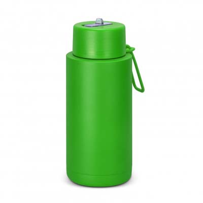 The TRENDS Aura Vacuum Bottle 1litre is a lightweight, durable, double wall stainless steel bottle.  12 colours.  Full bottle print available & engraving.