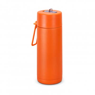 Description Stay hydrated on the go with the double wall stainless steel TRENDS Aura 600ml Vacuum Bottle. Lightweight and durable it features a flip-valve sipper that conveniently folds into the lid, and a practical silicone carry-loop strap. The unique stainless steel inner straw is functional with the added benefit of reducing the use of plastic components. With a matte powder coated finish and a stunning range of vibrant colours, the Aura bottle is designed to easily fit into backpacks and most car cup holders - your perfect companion for work, home, or the gym.