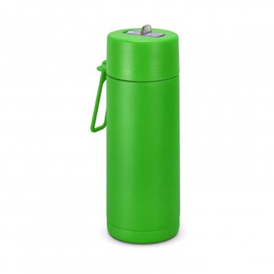 Description Stay hydrated on the go with the double wall stainless steel TRENDS Aura 600ml Vacuum Bottle. Lightweight and durable it features a flip-valve sipper that conveniently folds into the lid, and a practical silicone carry-loop strap. The unique stainless steel inner straw is functional with the added benefit of reducing the use of plastic components. With a matte powder coated finish and a stunning range of vibrant colours, the Aura bottle is designed to easily fit into backpacks and most car cup holders - your perfect companion for work, home, or the gym.