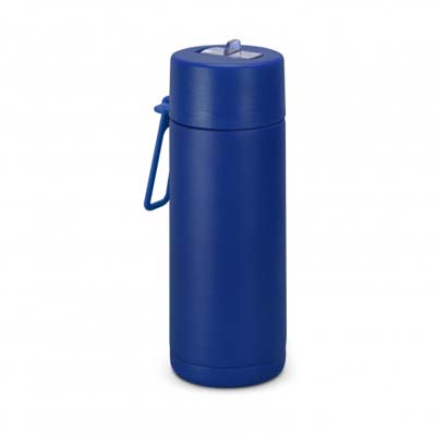 Description Stay hydrated on the go with the double wall stainless steel TRENDS Aura 600ml Vacuum Bottle. Lightweight and durable it features a flip-valve sipper that conveniently folds into the lid, and a practical silicone carry-loop strap. The unique stainless steel inner straw is functional with the added benefit of reducing the use of plastic components. With a matte powder coated finish and a stunning range of vibrant colours, the Aura bottle is designed to easily fit into backpacks and most car cup holders - your perfect companion for work, home, or the gym.