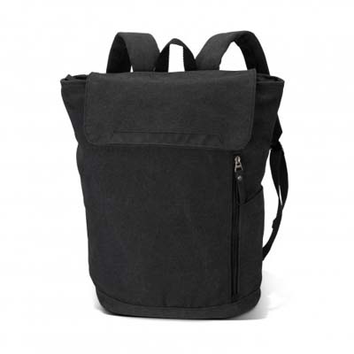 The Archer Copenhagen Canvas Backpack is a durable 450gsm washed canvas backpack. Charcoal. 25 litre. Multiple branding options available.