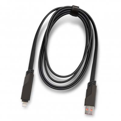 The INGENIO Quantum Universal Charging and Data cable is a 1.5m cable. 480mbps data transfer and powerful 60w output. Dual input/output - USB-A & Type-C.