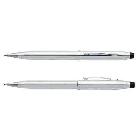 The Cross Century II ballpoint pen has timeless style and elegance. Polished Chrome Barrel with chrome plated appointments. Engraving available.