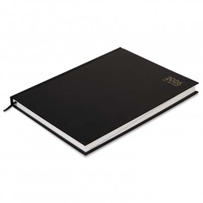 The Collins A4 Daily Diary is always a firm favourite. Textured hard cover, day to view format. Multiple branding options available including foil printing.
