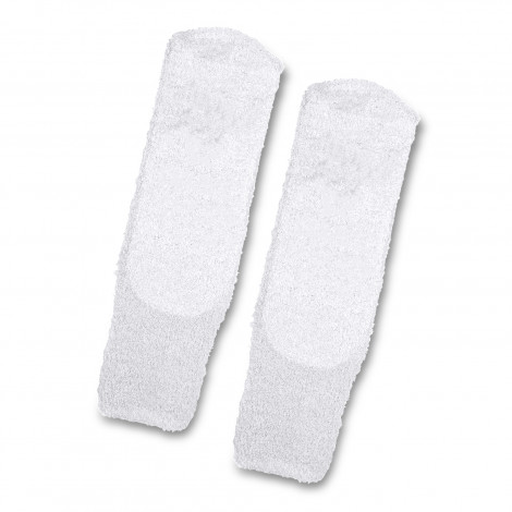 The TRENDS Fluffy Grip Socks are socks with non-slip grips on the sole. Grips can be customised. Indent only - 30 working day lead time.