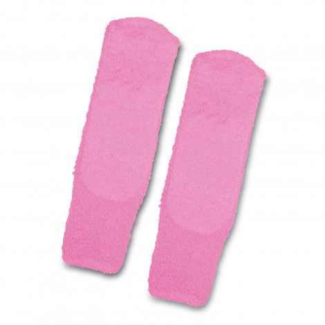 The TRENDS Fluffy Grip Socks are socks with non-slip grips on the sole. Grips can be customised. Indent only - 30 working day lead time.