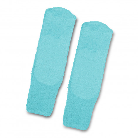 The TRENDS Fluffy Grip Socks are socks with non-slip grips on the sole. Grips can be customised. Indent only - 30 working day lead time.