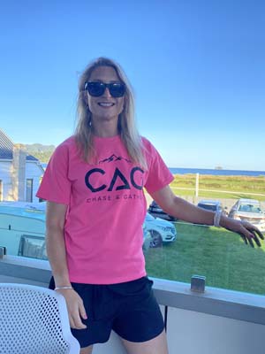 The Chase & Gather Aircool Tees are an adult polyester tee.  Available in 16 colours.  S - 5XL.  Chase and Gather Logo on the front in Black or Orange.