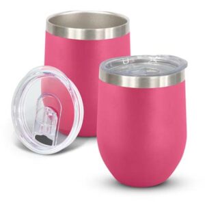 The TRENDS Cordia Vacuum Cup - Powder Coated is a 300ml double wall, vacuum insulated coffee cup. 14 colours. Great branded stainless steel drinkware.