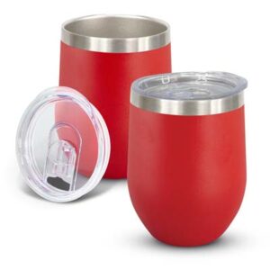 The TRENDS Cordia Vacuum Cup - Powder Coated is a 300ml double wall, vacuum insulated coffee cup. 14 colours. Great branded stainless steel drinkware.