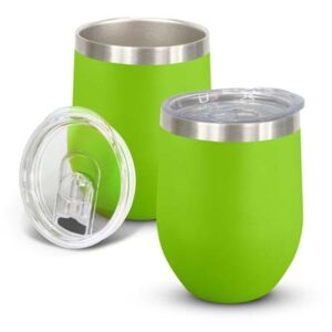 The TRENDS Cordia Vacuum Cup - Powder Coated is a 300ml double wall, vacuum insulated coffee cup. 14 colours. Great branded stainless steel drinkware.