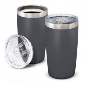 The TRENDS Prodigy Vacuum Cup is a 600ml double wall, vacuum insulated stainless steel cup. Powder Coated. 13 colours. Branded with your logo.
