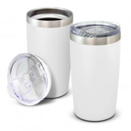 The TRENDS Prodigy Vacuum Cup is a 600ml double wall, vacuum insulated stainless steel cup. Powder Coated. 13 colours. Branded with your logo.