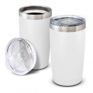 The TRENDS Prodigy Vacuum Cup is a 600ml double wall, vacuum insulated stainless steel cup. Powder Coated. 13 colours. Branded with your logo.