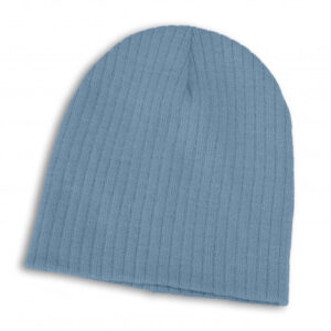The TRENDS Nebraska Cable Knit Beanie is a stylish beanie made from acrylic yarn. 20 colours.  Great embroidered beanies for your brand.