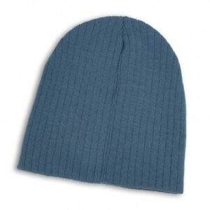 The TRENDS Nebraska Cable Knit Beanie is a stylish beanie made from acrylic yarn. 20 colours.  Great embroidered beanies for your brand.