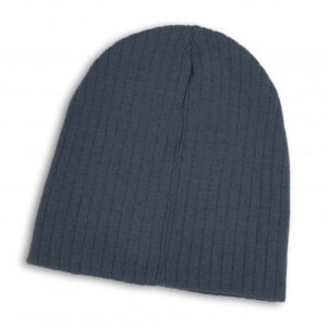 The TRENDS Nebraska Cable Knit Beanie is a stylish beanie made from acrylic yarn. 20 colours.  Great embroidered beanies for your brand.
