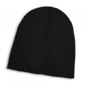 The TRENDS Nebraska Cable Knit Beanie is a stylish beanie made from acrylic yarn. 20 colours.  Great embroidered beanies for your brand.