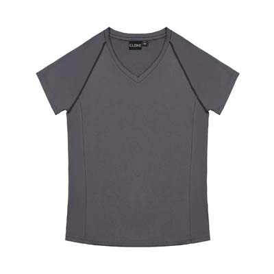 CLOKE-XTG-Performance-Womens-Tee-Dark-Grey-F
