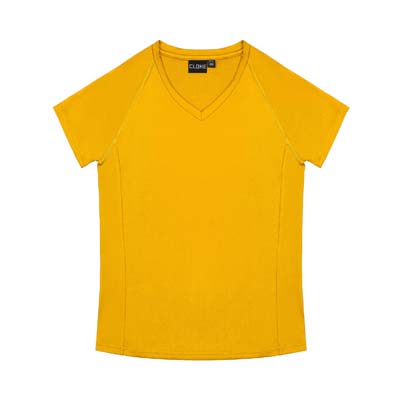 CLOKE-XTG-Performance-Womens-Tee-Gold-F