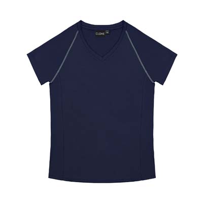 CLOKE-XTG-Performance-Womens-Tee-Navy-Grey-F