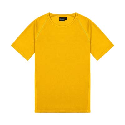 CLOKE-XTTK-Performance-Mens-Tee-Gold-F