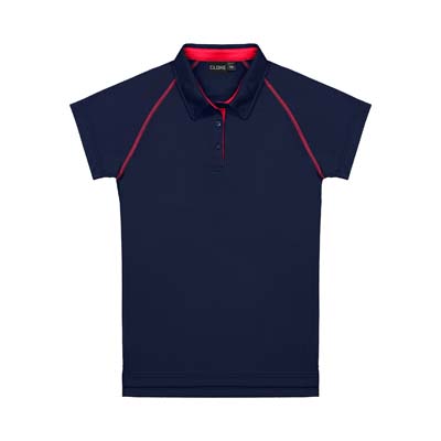 CLOKE-XTW-Performance-Womens-Polo-Navy-Red-F
