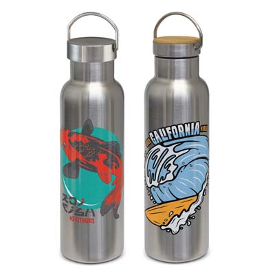 TRENDS Nomad Deco Vacuum Bottle – Stainless