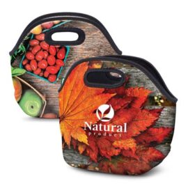 The TRENDS Albany Lunch Bag is a trends lunch bag made from 4mm neoprene.  Full Colour branding available.  Well insulated for the perfect lunch carrier.