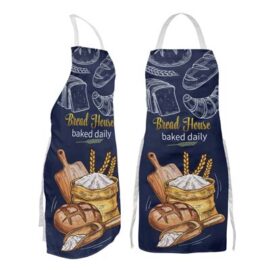 The TRENDS Renzo Full Colour Bib Apron is a vibrant bib apron made from 150gsm polyester twill.  Full colour branding.  Full strap and stitching to match from selected colours.