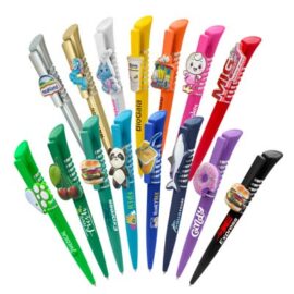 The TRENDS Infinity Pen is a eye catching plastic ballpoint pen.  Shiny Chrome trim. tractable spring mechanism. 15 colours.  Great promo pens with a difference.