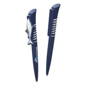 The TRENDS Infinity Pen is a eye catching plastic ballpoint pen. Shiny Chrome trim. tractable spring mechanism. 15 colours. Great promo pens with a difference.