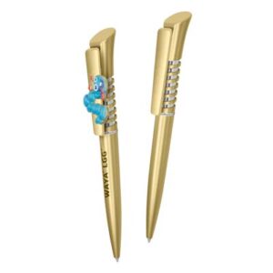 The TRENDS Infinity Pen is a eye catching plastic ballpoint pen. Shiny Chrome trim. tractable spring mechanism. 15 colours. Great promo pens with a difference.