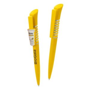 The TRENDS Infinity Pen is a eye catching plastic ballpoint pen. Shiny Chrome trim. tractable spring mechanism. 15 colours. Great promo pens with a difference.