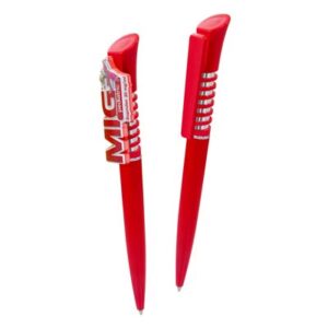 The TRENDS Infinity Pen is a eye catching plastic ballpoint pen. Shiny Chrome trim. tractable spring mechanism. 15 colours. Great promo pens with a difference.