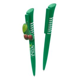 The TRENDS Infinity Pen is a eye catching plastic ballpoint pen.  Shiny Chrome trim. tractable spring mechanism. 15 colours.  Great promo pens with a difference.