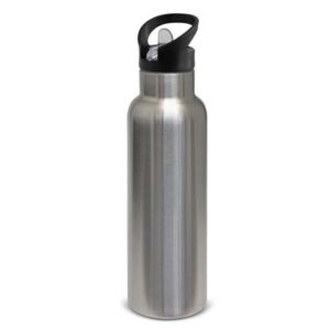 The TRENDS Nomad Vacuum Bottle - Stainless is a 650ml double wall, vacuum insulated stainless steel drink bottle. 3 lid styles. Great branded drink bottles.