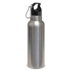 The TRENDS Nomad Vacuum Bottle - Stainless is a 650ml double wall, vacuum insulated stainless steel drink bottle. 3 lid styles. Great branded drink bottles.