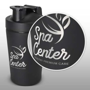 The TRENDS Trojan Metal Shaker is a premium 600ml stainless steel drink mixing shaker. Smart matte finish. Black. Multiple branding options.